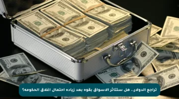 تراجع الدولار.. هل ستتأثر الأسواق بقوة بعد زيادة احتمال إغلاق الحكومة؟